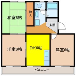 エステートⅠの物件間取画像